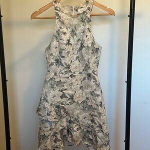 ZIMMERMANN Floral Linen Sleeveless Dress